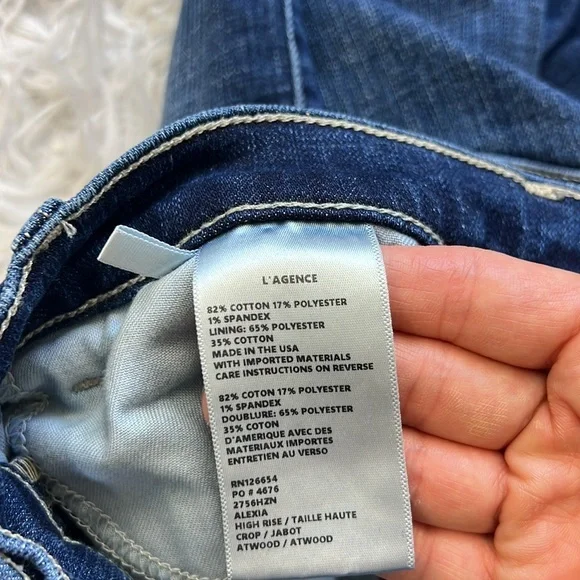 L'agence Alexia high‎ rise jean - Picture 7 of 10